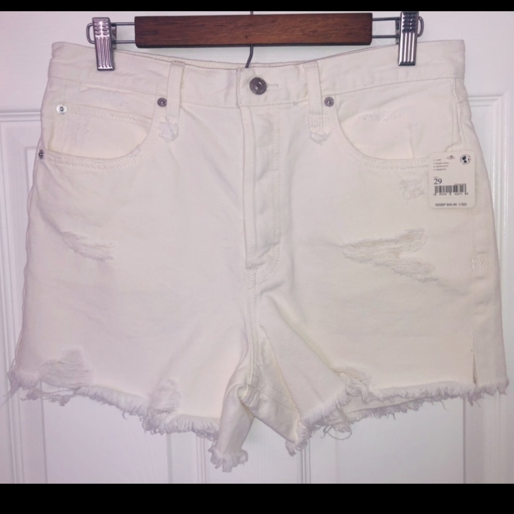 Free People cutoff jean shorts (29) - Picture 3 of 11